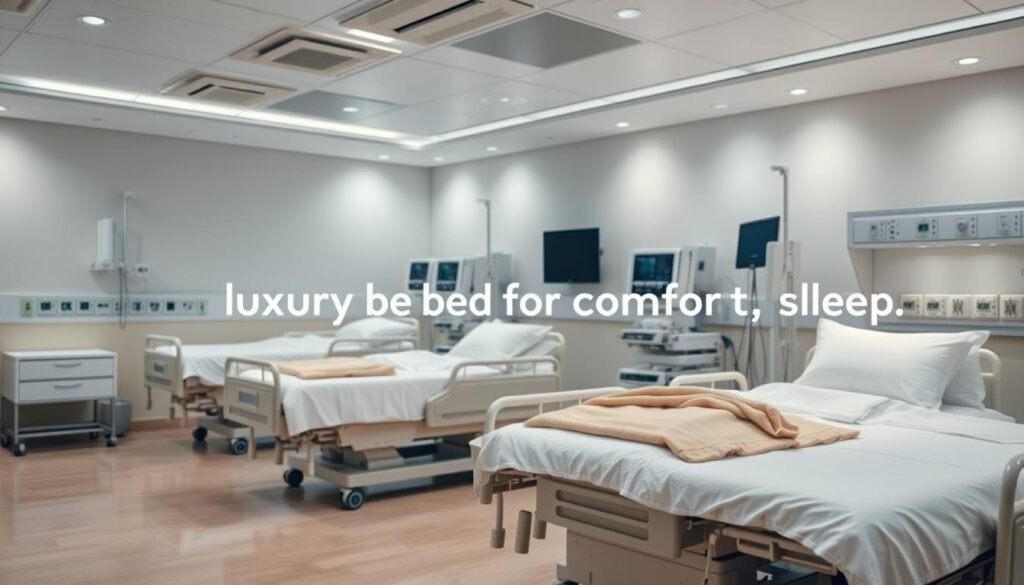 hospital beds