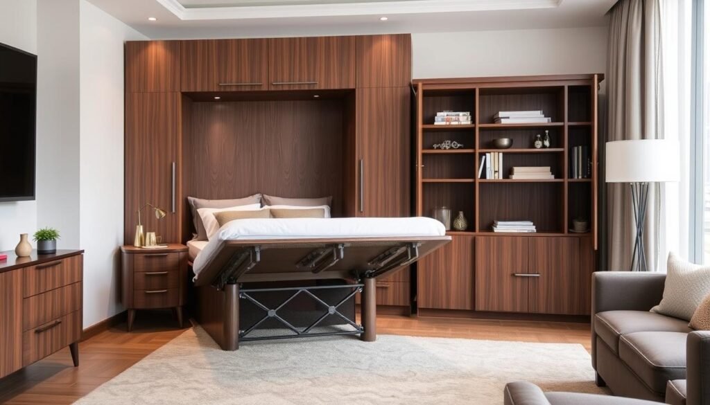 queen murphy bed