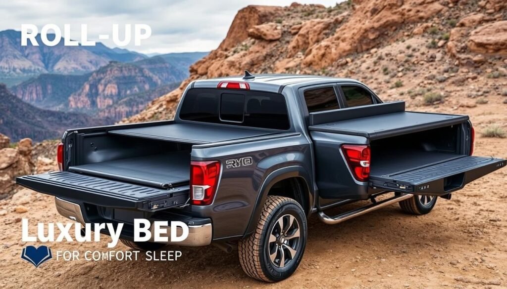 roll-up and folding truck bed covers