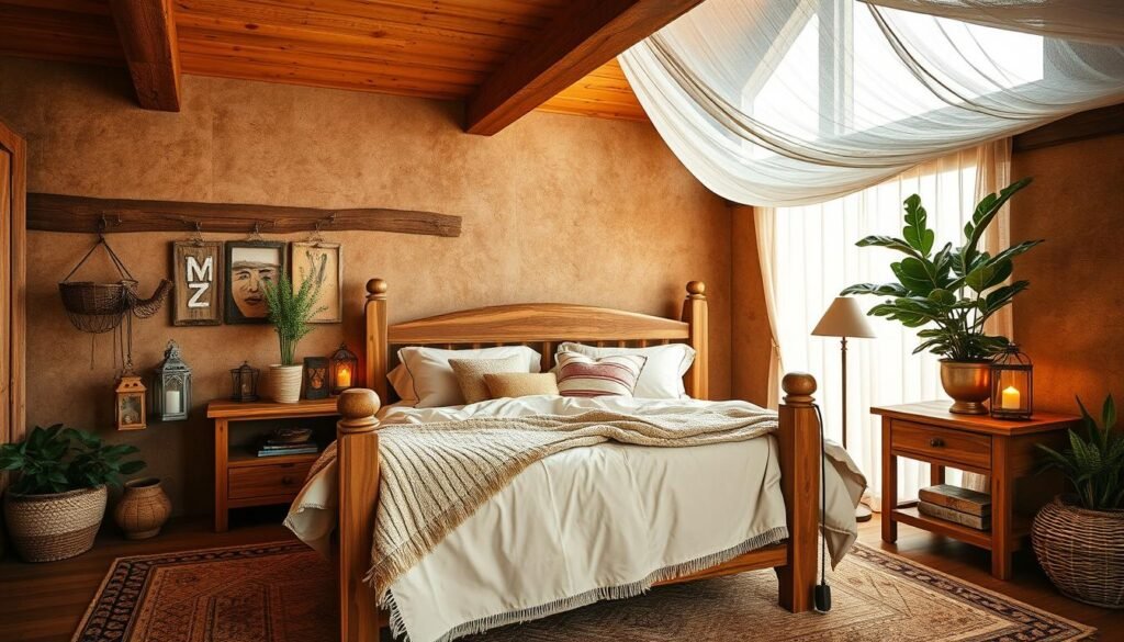 rustic bedroom decor