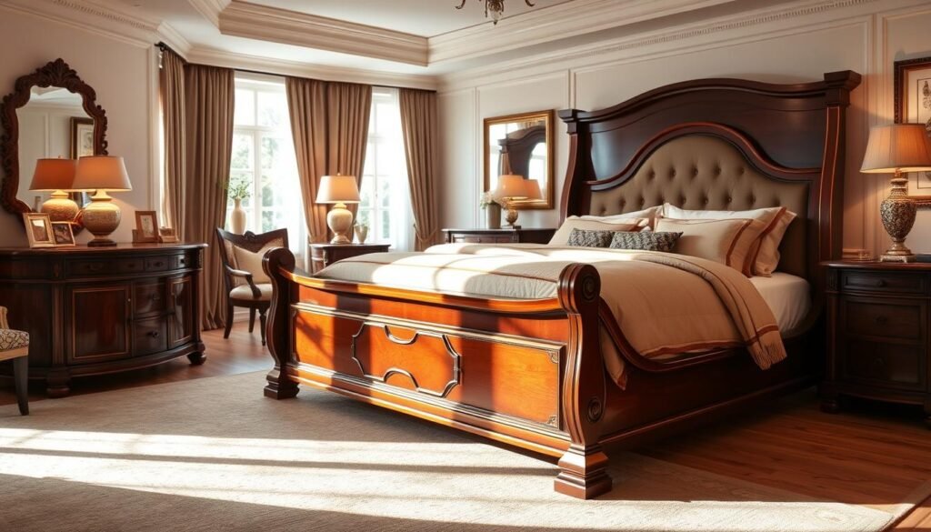 sleigh bed