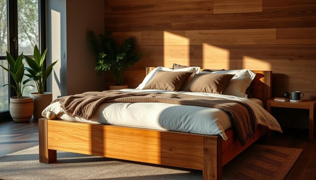 solid wood beds